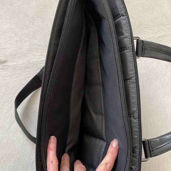 TUMI laptop briefcase with strap - Picture 7 of 15